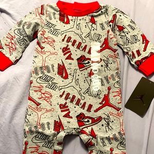 Jordan Red/Gray Jumpsuit